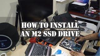 How to Install an M2 SSD Drive - Western Digital WD Blue 3D NAND 500GB PC SSD - SATA III