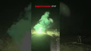 SCREAM!!!  CRAZY LOUD GROUND SALUTE! 🫣 MINI SODA CAN FIREWORK  HITTER #fireworks #explosion