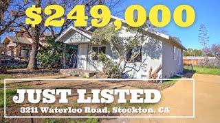 Stockton CA Home for Sale: 3211 Waterloo Road - Stockton Realtor