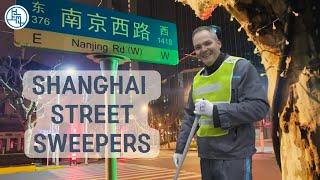 Street sweepers: unsung heroes in Shanghai