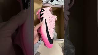 Nike Air Zoom Mercurial Vapor 15 Elite FG Firm Ground Soccer Cleats - Pink/Black