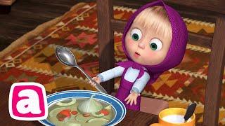 ‍️ Маша и Медведь -  Сначала суп, потом десерт! ️ Коллекция мультиков для малышей  АНИМУЛЬТ