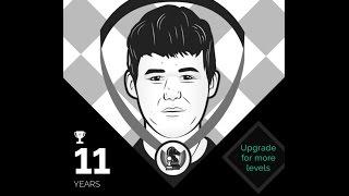 Magnus Carlsen (Age 11) vs GM Huschenbeth | Play Magnus App