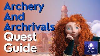 Archery & Archrivals Quest Guide In Disney Dreamlight Valley