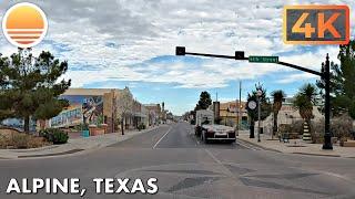 Alpine, Texas! Drive with me through a Texas town!