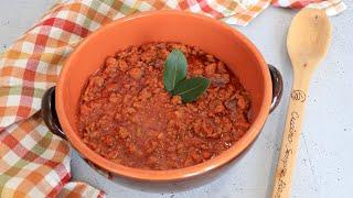 Ragù classico Bolognese, ricetta depositata alla camera di commercio di Bologna