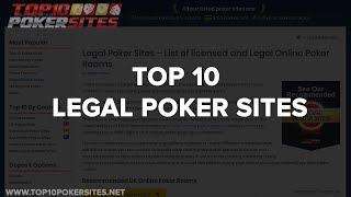 Top 10 Legal Poker Sites