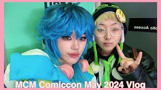 MCM London Comic Con May 2024 vlog ! part 1 | MICAO