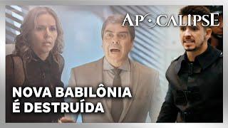 APOCALIPSE -CAPITULO FINAL: Nova Babilônia é destruída, matando Ariela, Guido, Dudu, Gláucia e Artur