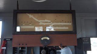 UNION PACIFIC SPINE LINE ACTION AND MILLS CONTROL TOWER TOUR! IC CABOOSE AND DEPOT TOUR TOO!!