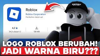 ROBLOX LOGO IS BLUE?? WHY??