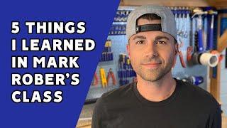 Things I Learned: Mark Rober Monthly Creative Engineering Class Review