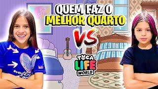 Quem fez o melhor quarto no Toca Life, Jessica ou Manu.