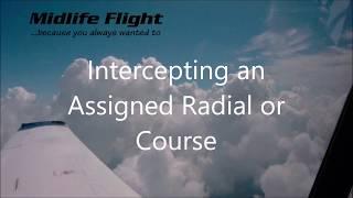 Garmin/Avidyne Comparison — Intercepting an Assigned Radial or Course