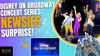 Disney on Broadway Newsies Surprise!