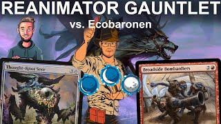 MUST BEAT REANIMATOR! Legacy Playoff Showcase. 4 decks vs. the best deck. Eternal Weekend Prep MTG