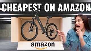 I BOUGHT THE CHEAPEST E-BIKE ON AMAZON - DID I MAKE A MISTAKE? QLIFE CITYONE ELECTRIC BIKE