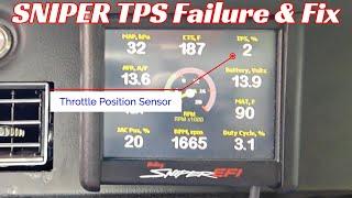 Holley Sniper TPS Failure & Fix