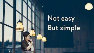 'Not easy But simple'  김선아