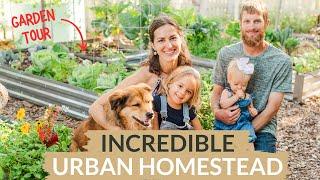 Central South Florida Food Forest (2 Year Urban Homestead Garden Tour)