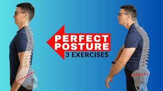 Improve Your Posture with 3 Exercises | Posture Correction Exercises | Dr. Jon Saunders