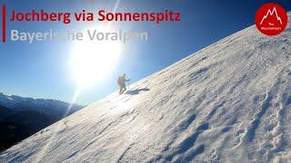 Bergtour auf den Jochberg via Sonnenspitz mit Rodeleinlage | Bayerische Voralpen