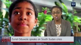 South Sudan crisis: 14-year old Nigerian, Zuriel, calls on Kiir and Machar to step aside
