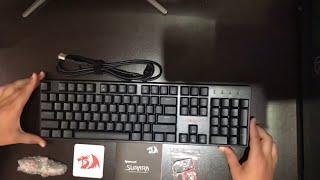 Review et unboxing du clavier Redragon K582 SURARA RGB