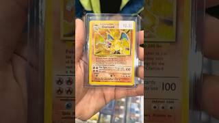 Vendor Selling Base Set Charizard Pokemon Card