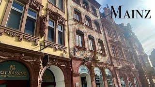 Mainz Germany Old Town 4K Walking Tour