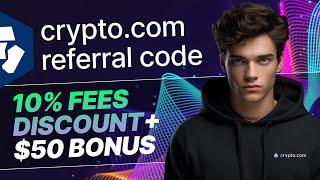 Crypto.com Referral Code with Limited Time Extra Offer!