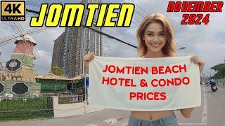 Jomtien Beach Road Condo and Hotel Prices   November 2024 Pattaya Thailand