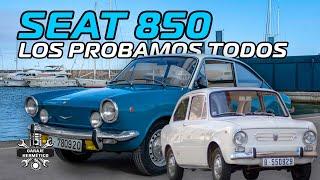 ¡Probamos todos los SEAT 850!