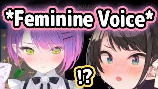 Towa's Random "Feminine Voice" Surprised Subaru and Okayu【Hololive】