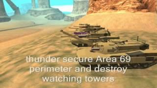 GTA SA Operation Daggerhead,Egyptian and Saudi arabian armies {SAMP movie}