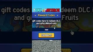 OMG NEW CODE  Blox Fruits #bloxfruits