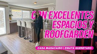 ¡Con opción a CUARTA recámara en ROOFGARDEN! Casa Maracaibo | $4,600,000 | Zibatá Querétaro