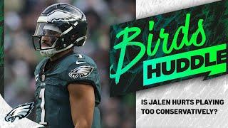 Jalen Hurts has minimized turnovers but needs to improve his play | Birds Huddle