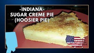 50 States of Food - Indiana: Sugar Cream Pie