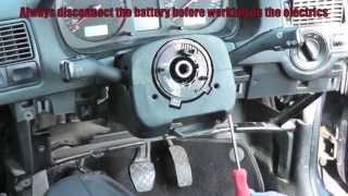 VW Golf Jetta Turn Signal Arm Removal Simple Easy Steps