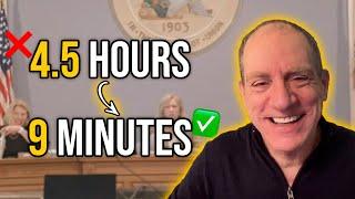 4.5 Hours Westfield NJ Town Council Meeting in 9 Minutes