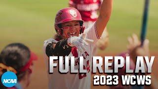 Oklahoma vs. Stanford: 2023 Women’s College World Series semifinals | FULL REPLAY