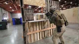 CQB CITY AIRSOFT ACTION February 9th 2013 (dtw ptw mp7 sr25 glock rafica sig)