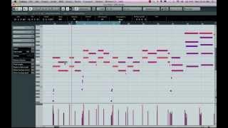 MIDI Editing in the Key Editor