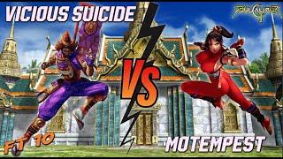 【SC2】The Soul Still Burns?! - MoTempest (Taki) vs Vicious (Yoshi) FT10 #soulcalibur2