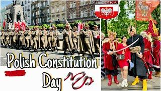 Święto Konstytucji | 3 May Constitution Day celebration in Poland | Great Parade Clips.