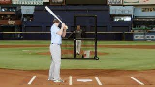 Wil Myers Slow Motion Home Run Baseball Swing Hitting Mechanics