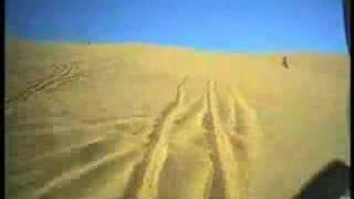 Big Dune in Sahara on KTM 450