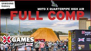 Samsung Galaxy Moto X QuarterPipe High Air: FULL COMPETITION | X Games Ventura 2024