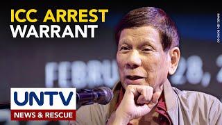 Malacañang, handa sa umano’y ICC arrest warrant laban kay ex-President Duterte